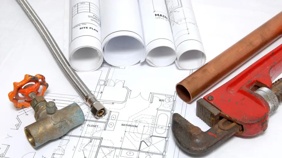 Bathroom plumbing renovation
