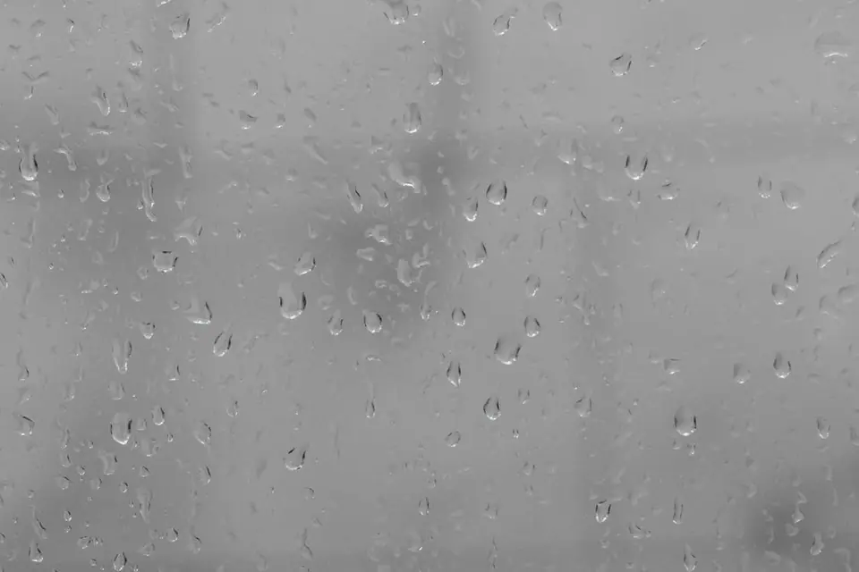 Condensation on a window