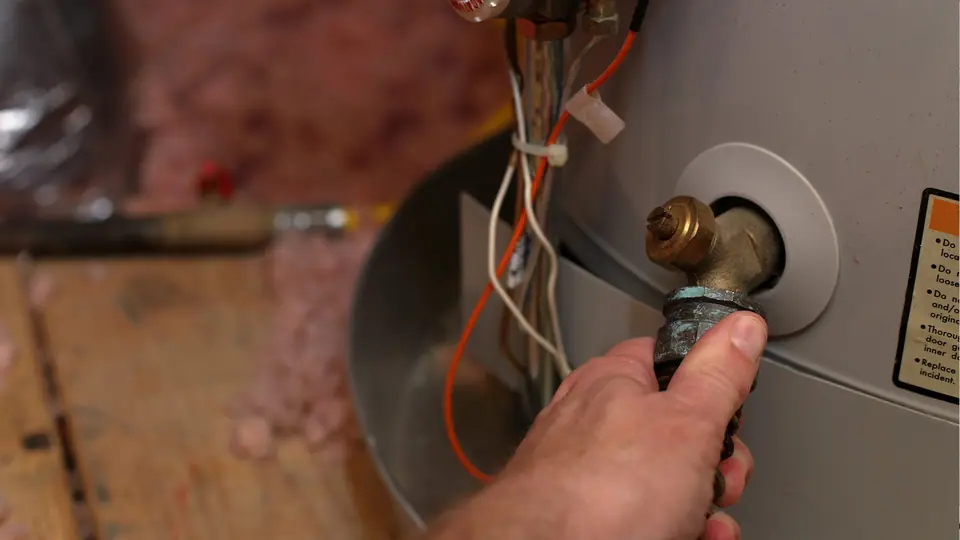 Hot water heater flush