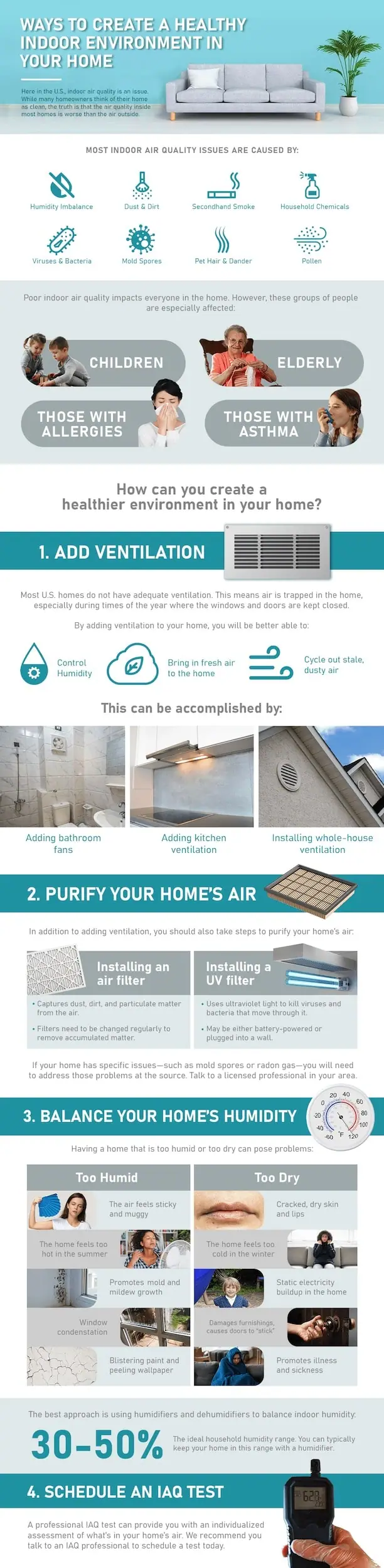 Ways To Create A Healthy Indoor Environment In Your Home