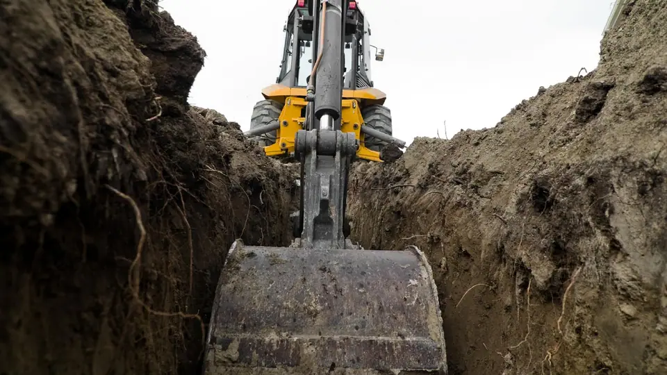 Sewer line excavator