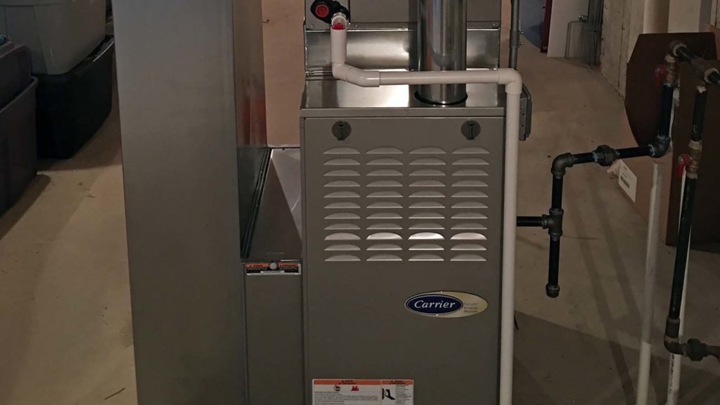 With a new Carrier gas furnace just like this one, your home will be set for a warm and comfortable winter ahead.