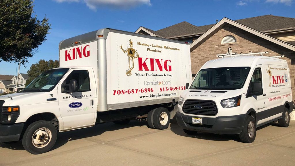 King Heating, Cooling & Plumbing provides HVAC and plumbing services throughout the Chicago and Northern Indiana areas.