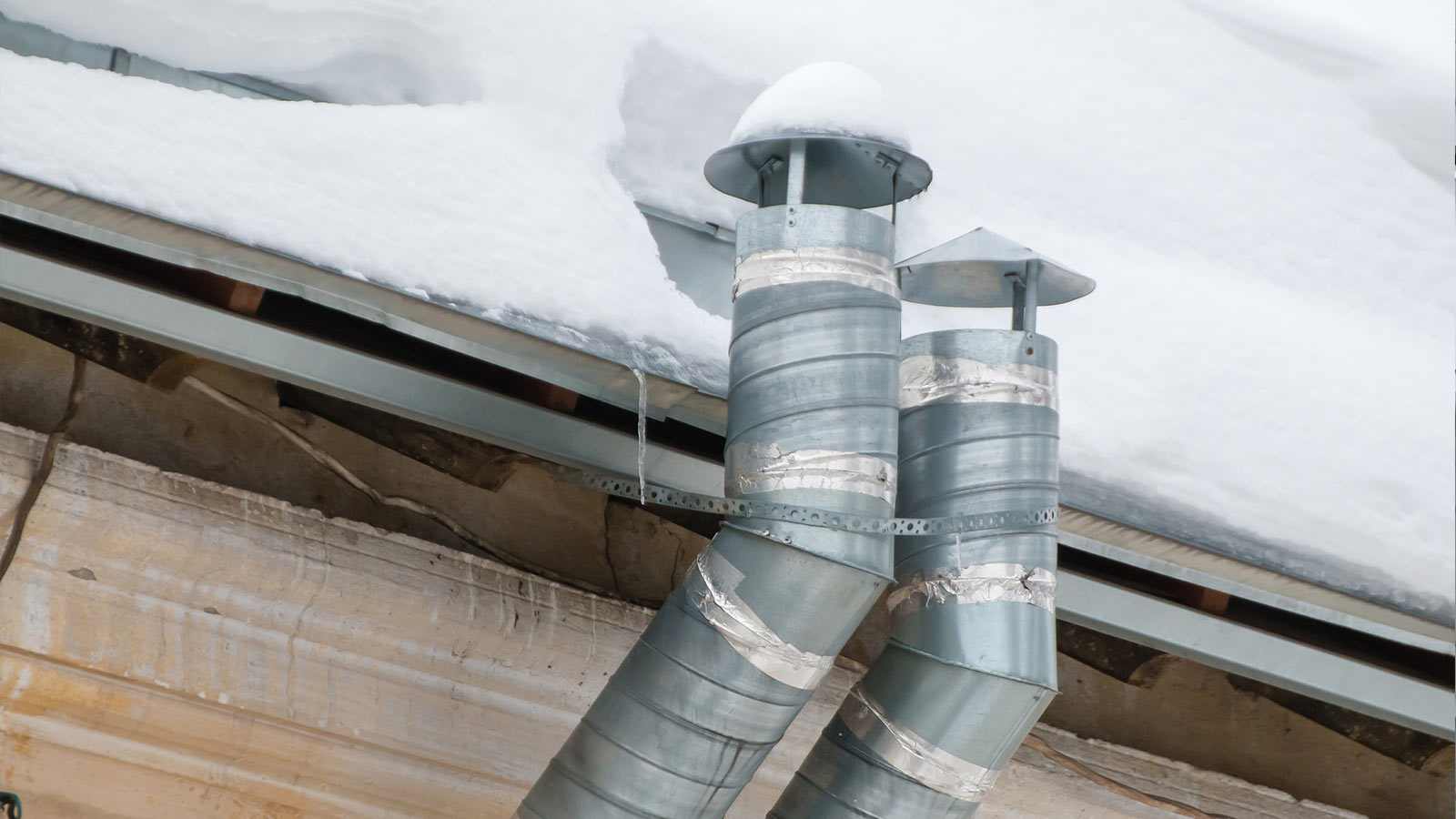 The Challenge of Ice and Snow Furnace Venting Tips King Heating